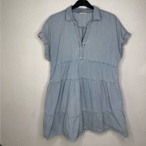 Umgee Light Blue Dress Size XL
